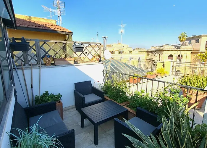 Colosseum Panorama Penthouse With Terrace By Hostand Apartment Rom