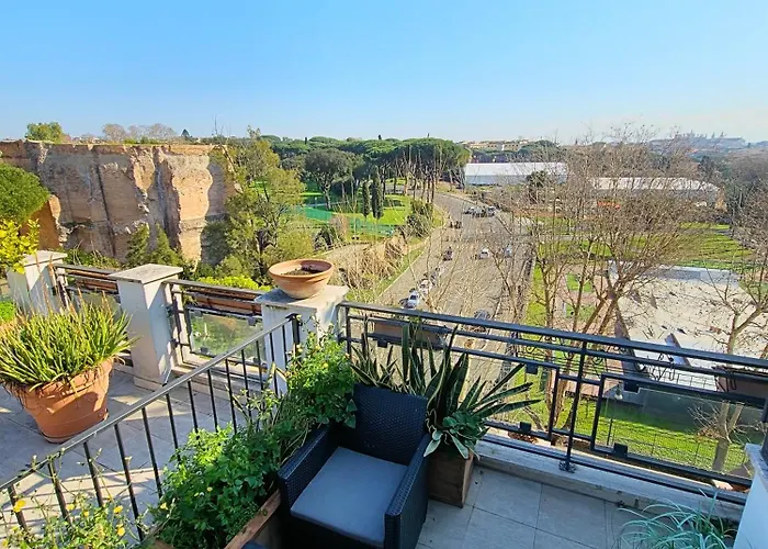 Apartment Colosseum Panorama Penthouse With Terrace By Hostand