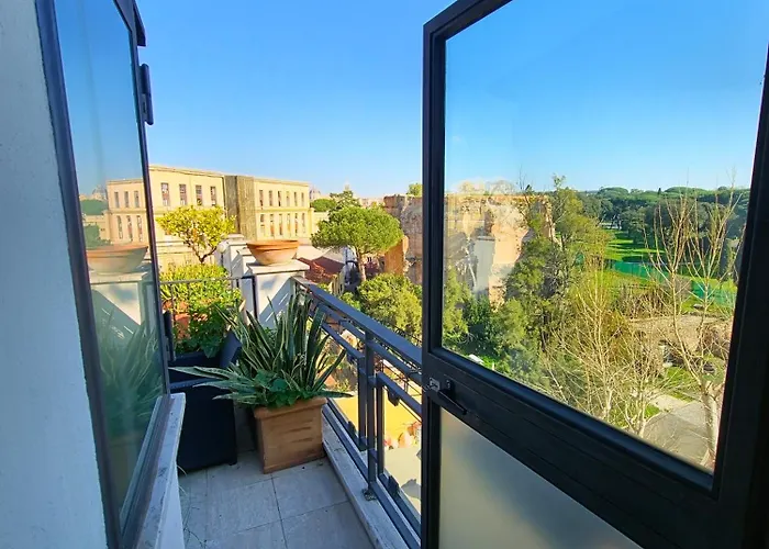Colosseum Panorama Penthouse With Terrace By Hostand Rom